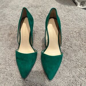 Banana Republic Shoes | Banana Republic Adelia D'orsay Pump | Color: Green